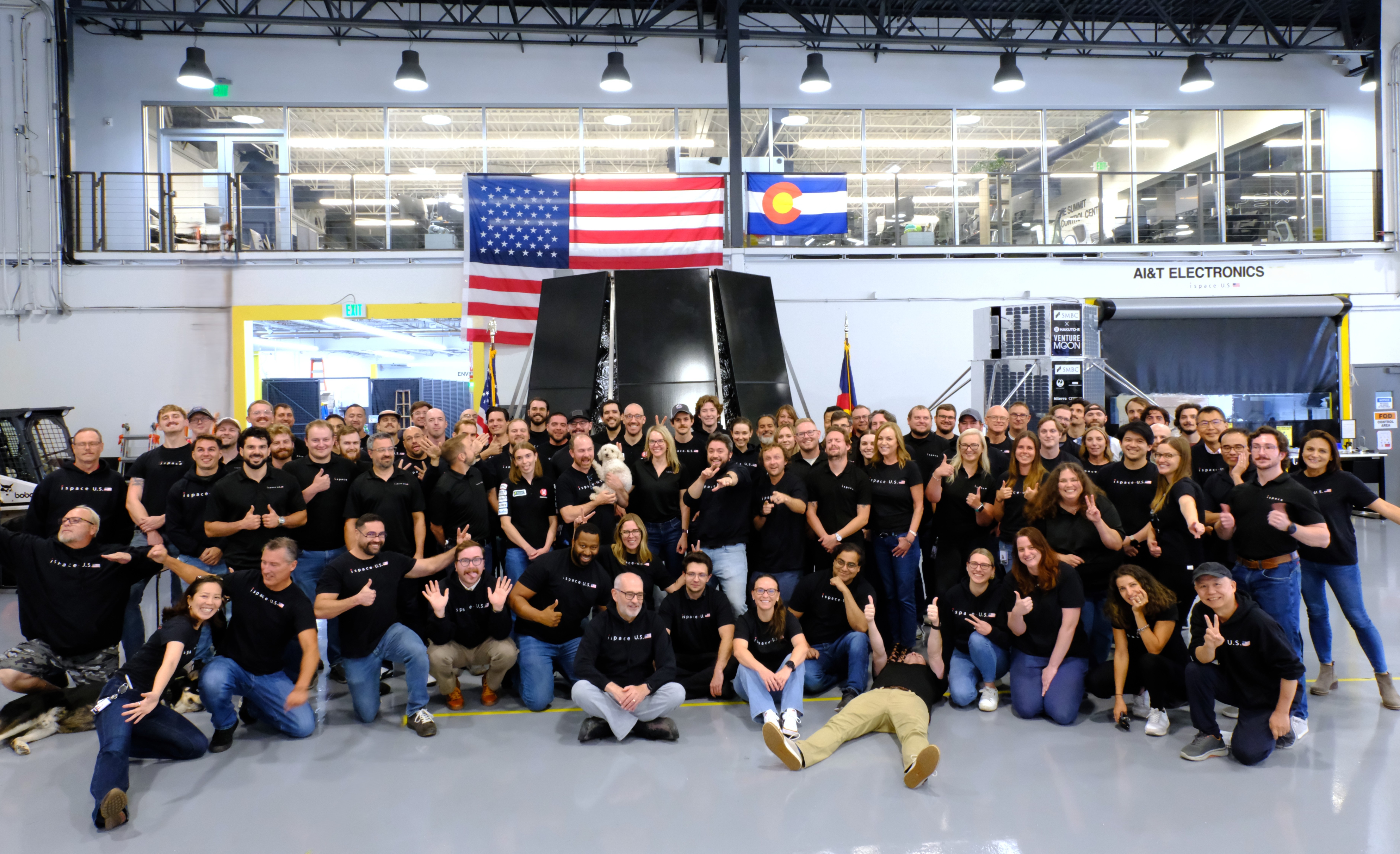 ispace, team photo, lunar lander, Colorado